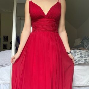 Formal Red long Gown
